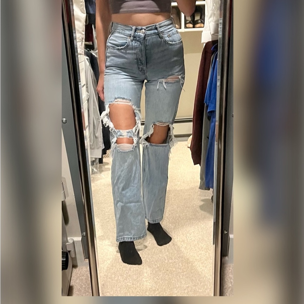Aeropostale 90s baggy jeans, size 0
